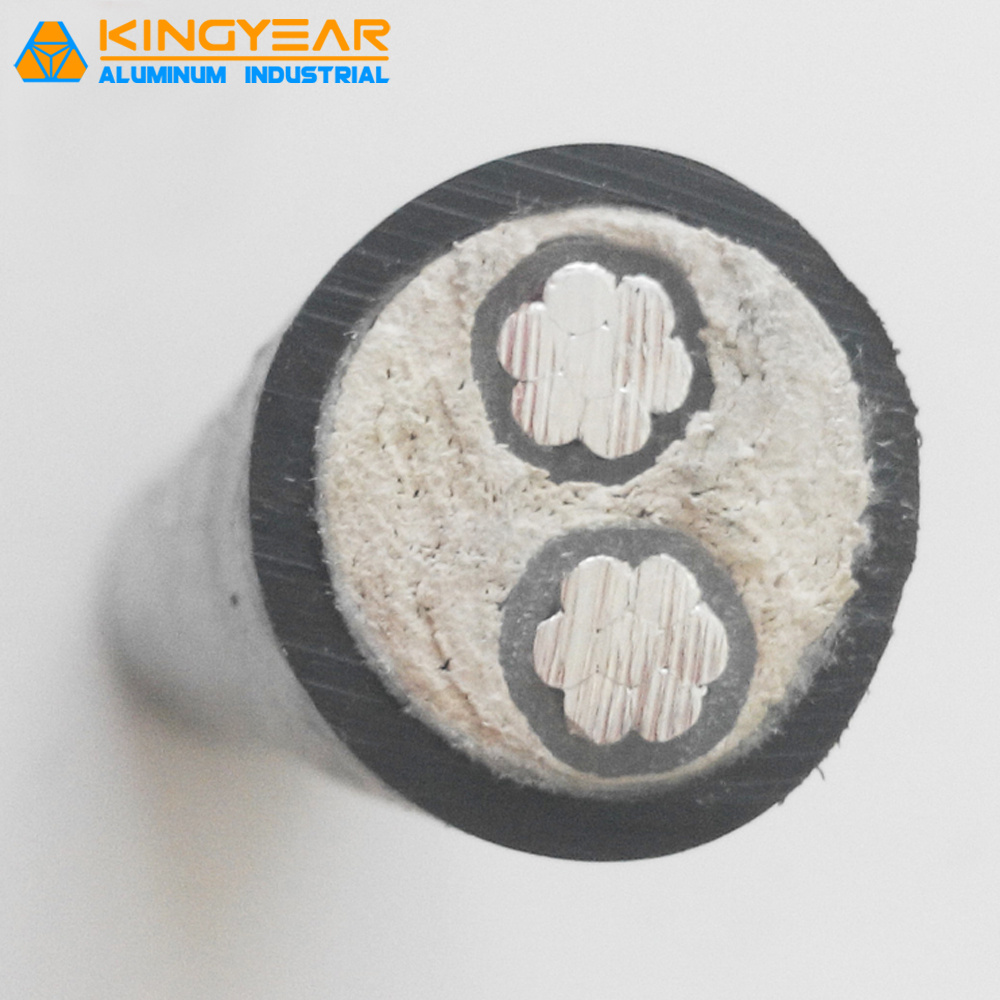 2 Cores 185mm2 Aluminum Core Steel Tape Armoured PVC Power Cable