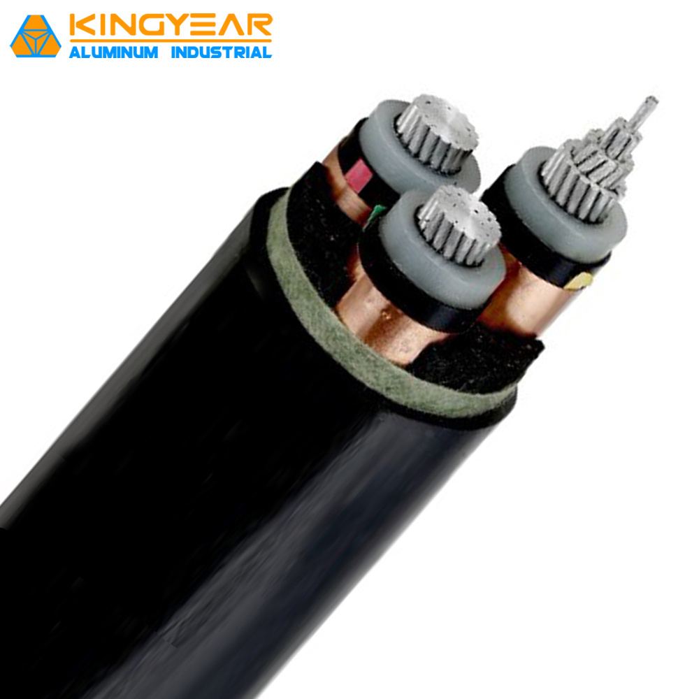 3*300 3*240 3*185 3*240mm2 Cable de potencia aislado XLPE de conductor de aluminio o cobre