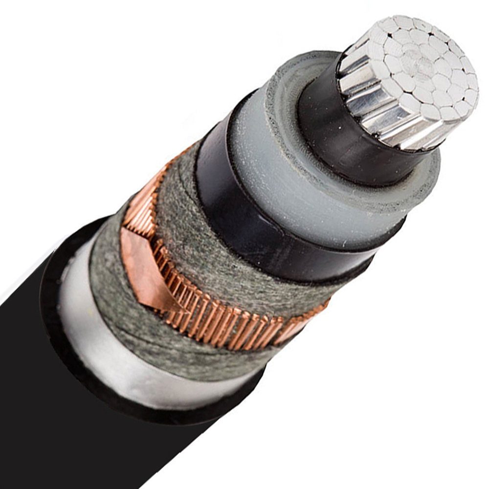 33kv Cabo de Potência de Média Tensão com Isolamento de PVC/XLPE/PE e Revestimento de PVC, Alumínio e Cobre Sob Armadura