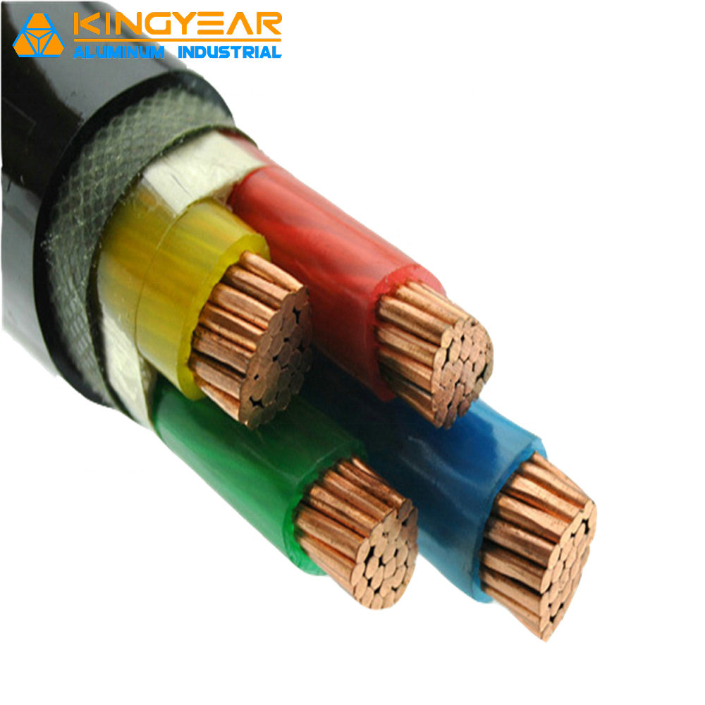 4*120 Low Voltage Aluminum Conductor Steel Wire Armored Swa Power Cable