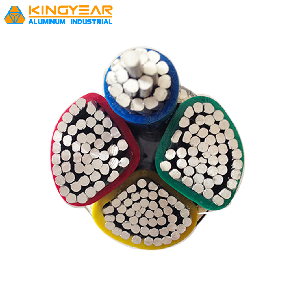 4 Cable de energía eléctrico recubierto de PVC con aislamiento de XLPE de Core Aluminium