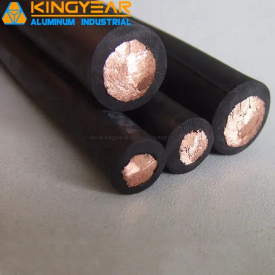 450750V 4mm Especificação Cabo de Soldagem