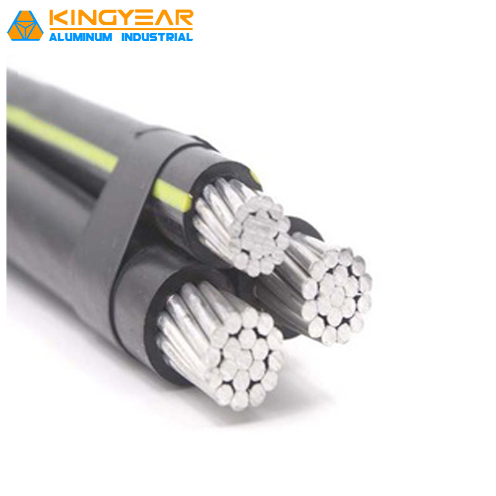 China 4X16mm2 Cable Aéreo de Transmisión de Energía Cable Aéreo Conductor ACSR fabricante y proveedor