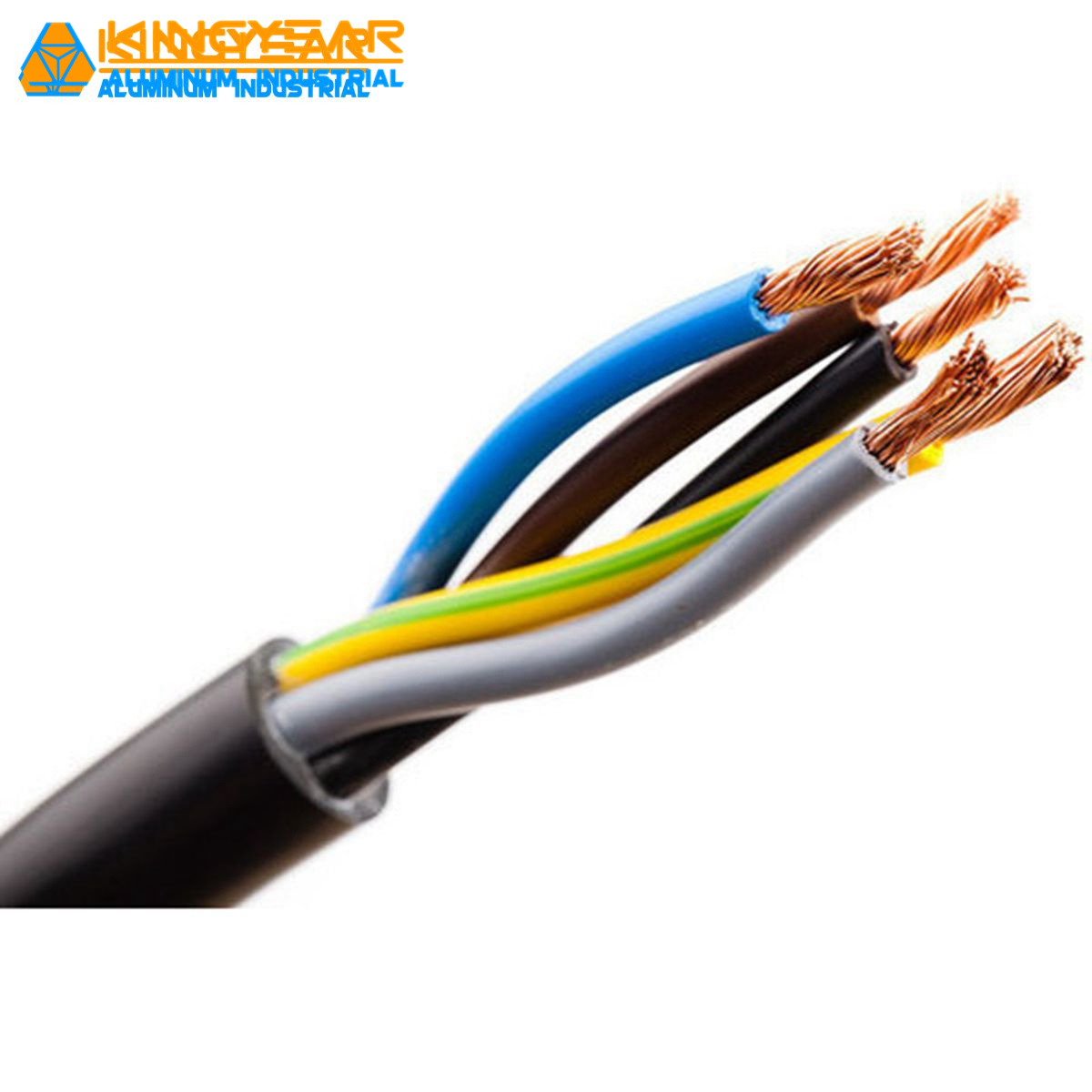 4mm2/6mm2 Fil électrique en cuivre avec isolant en PVC pour bâtiment ou construction