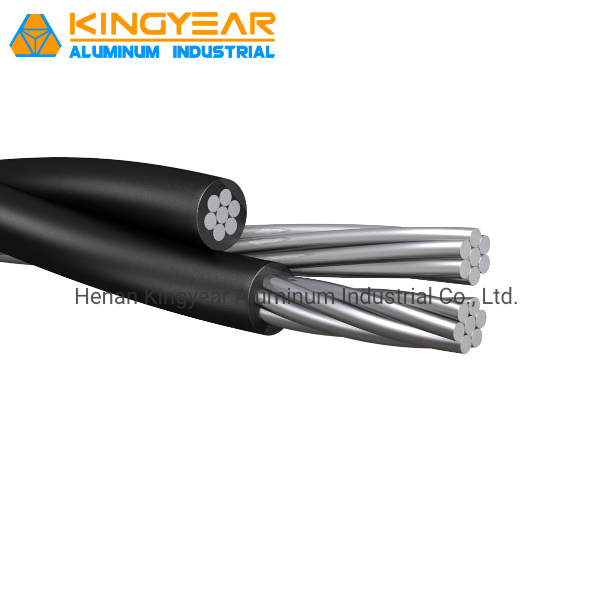 ABC Cable Aerial Bundled XLPE Insulated Aluminum Lxs Cable 4X70+1X25+54.6mm2