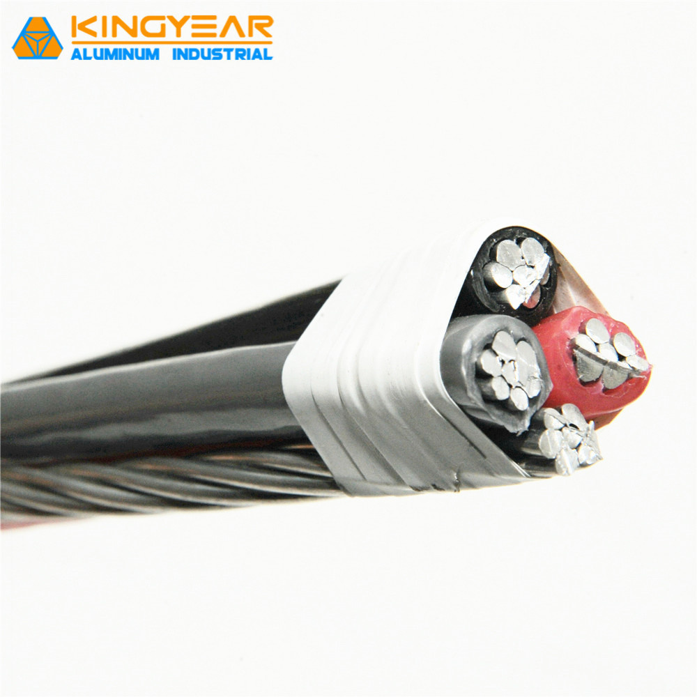 Precio del núcleo de conductor de aluminio de cable ABC con aislamiento XLPE, aislamiento XLPE, cable desnudo