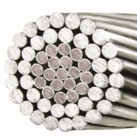 Conducteur en aluminium ACSR/Aw renforcé en acier revêtu d′aluminium