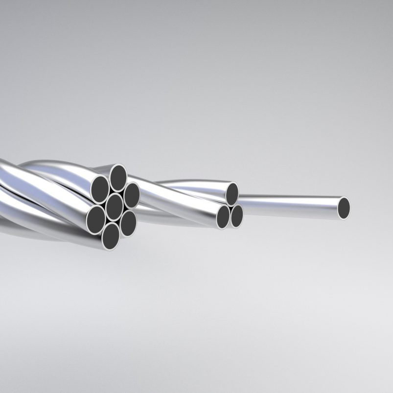 ASTM Acs Conductor Aluminum Clad Steel Strand Bare Conductor