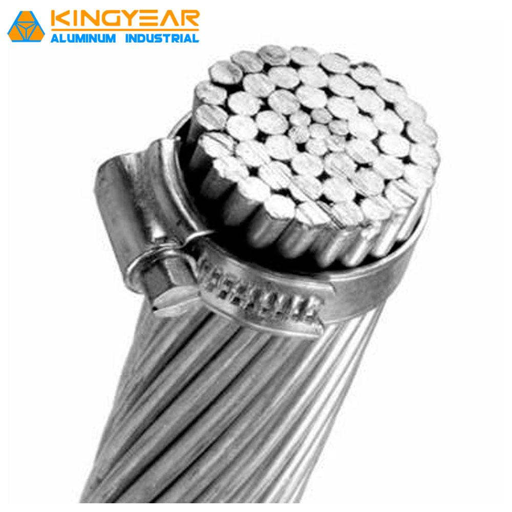 Alliage 6201 câble nu AAAC 2/0AWG pour ligne de transmission d′énergie aérienne