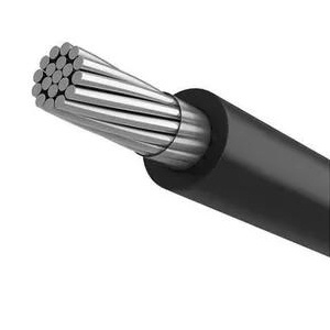 Conducteur en aluminium XLPE/PVC 0.6/1kv Câble isolé aérien