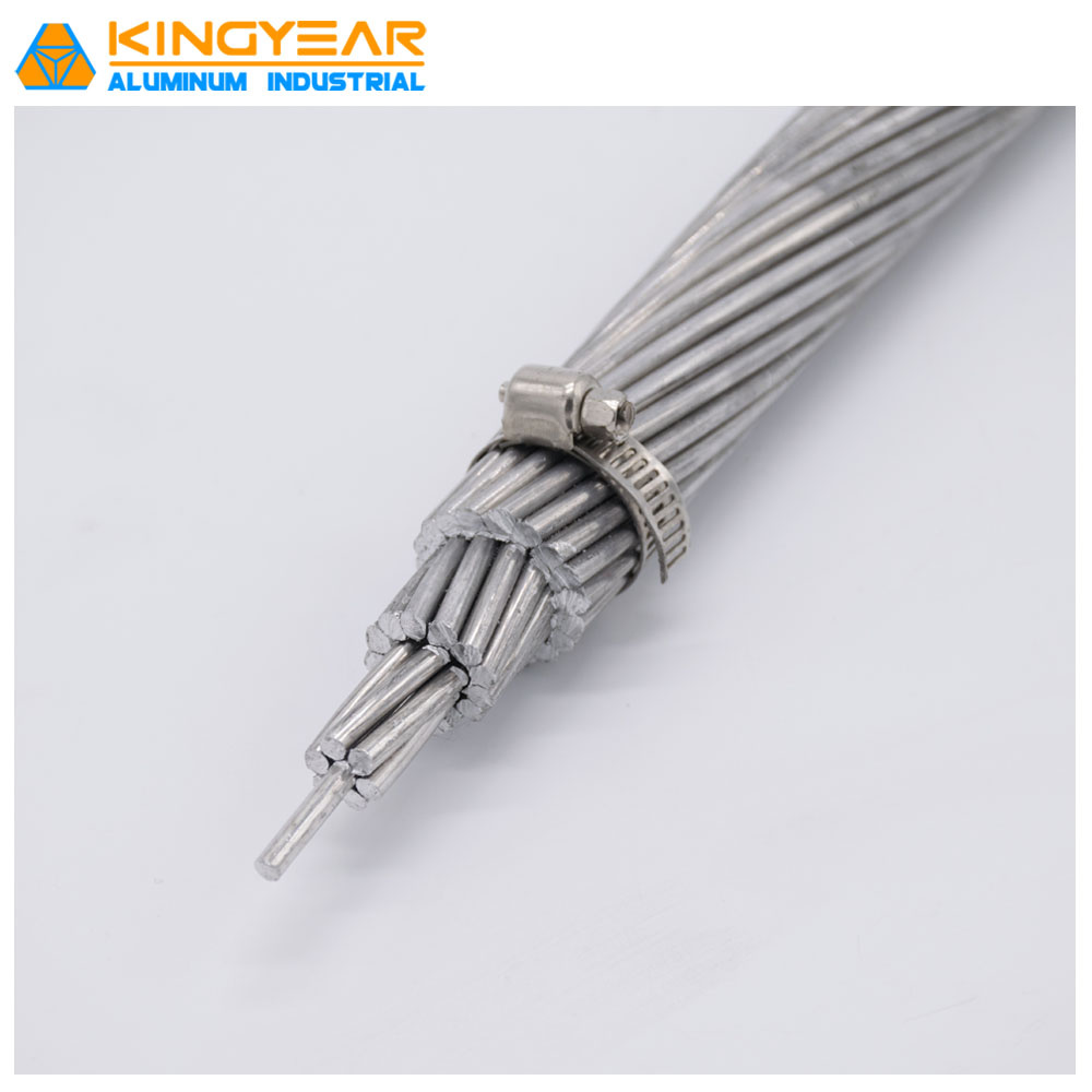 Bare Aluminum Overhead Power Transmission Line ACSR Conductor 6AWG Turkey