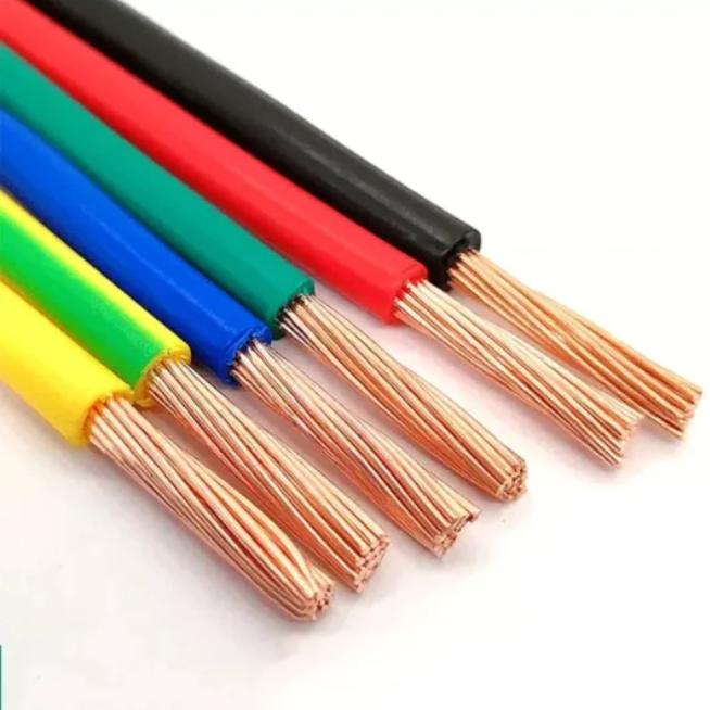CE Certification Single Core Copper Wire BV 1.5mm 2.5mm 4mm 6mm 10mm Electrical Cable for House