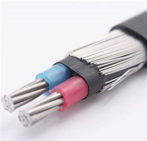 Cabo Concêntrico Alumínio Cobre 16AWG Cabo Concêntrico