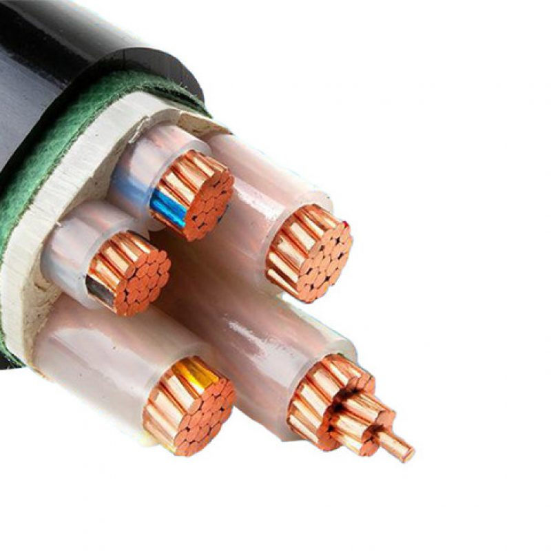 Copper/Aluminum Power Cable Different Core XLPE Insulated Power Cable