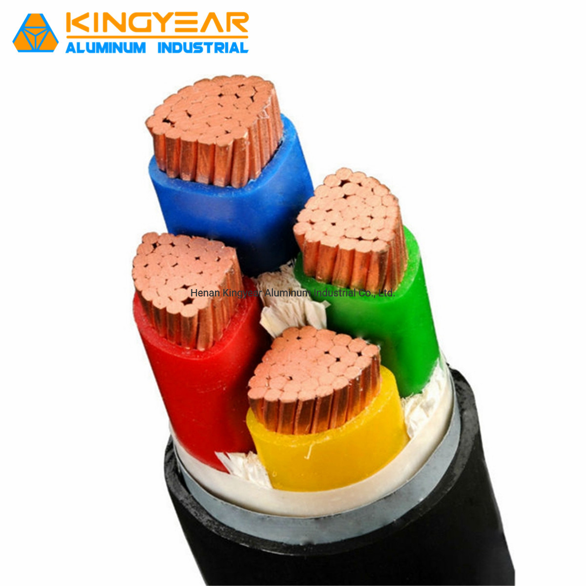 Precio por metro de cable de cobre de baja y alta tensión 4 cable de alimentación de clavija