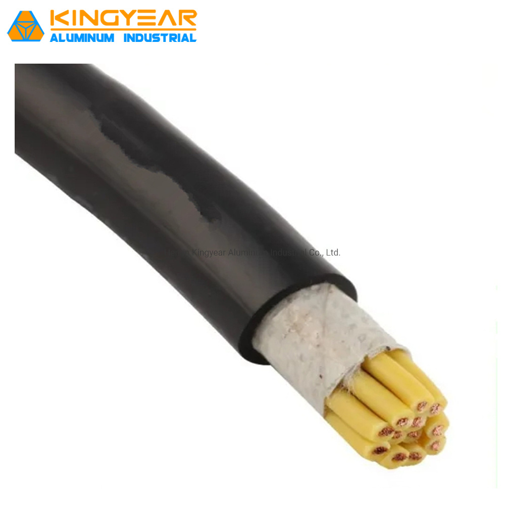 China Cable de control apantallado con revestimiento de PVC de alta calidad, cable armado con alambre de acero fabricante y proveedor