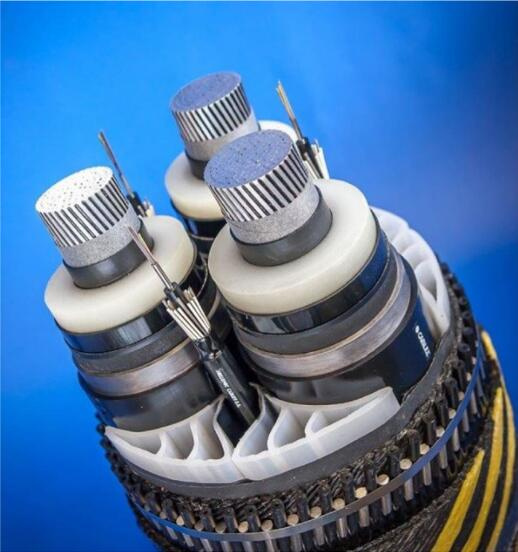IEC 60502-2 12/20 (24) Kv (CU/XLPE/Cts/PVC/STA/PVC-8.7/15KV) Cable de Potencia