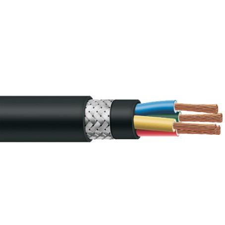 Câble d′alimentation tressé basse tension 4 Câble d′alimentation blindé
