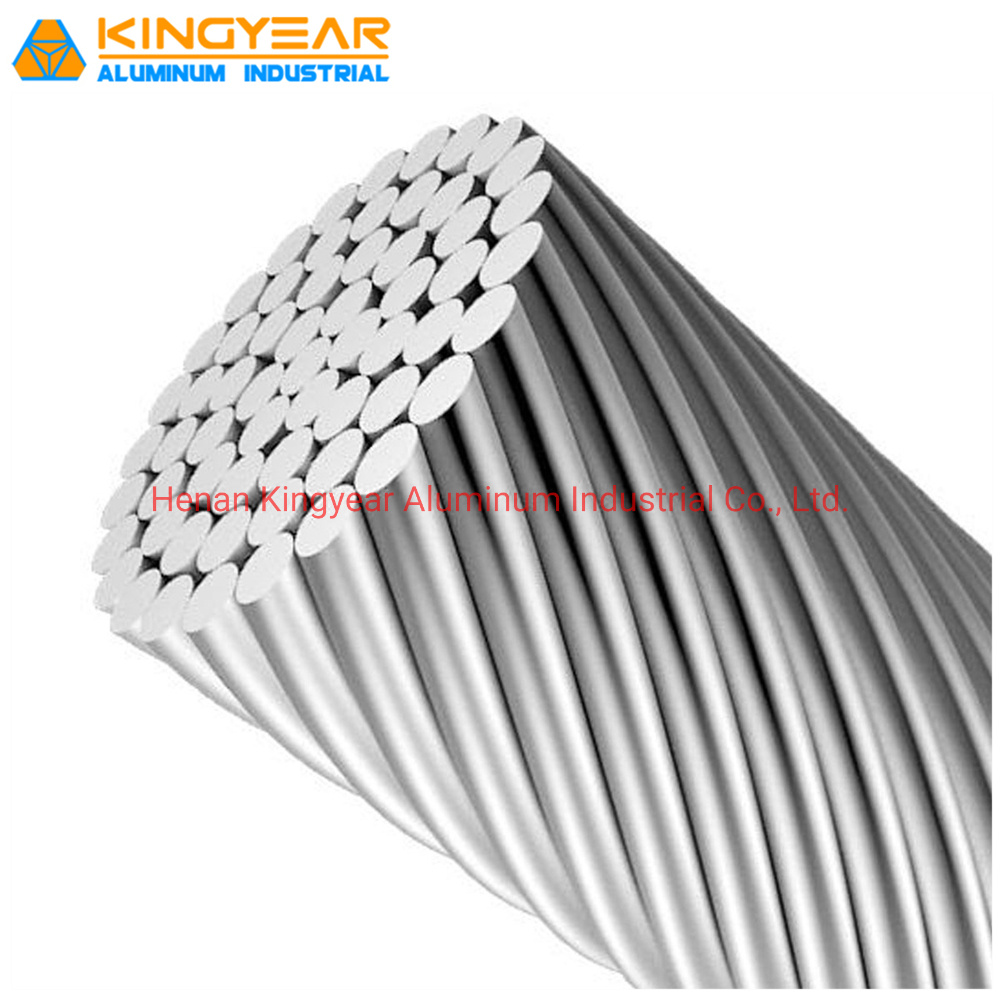Fabricar tamaños de conductor ACSR, cable eléctrico AAC, AAAC, conductor ACSR desnudo fabricado en China