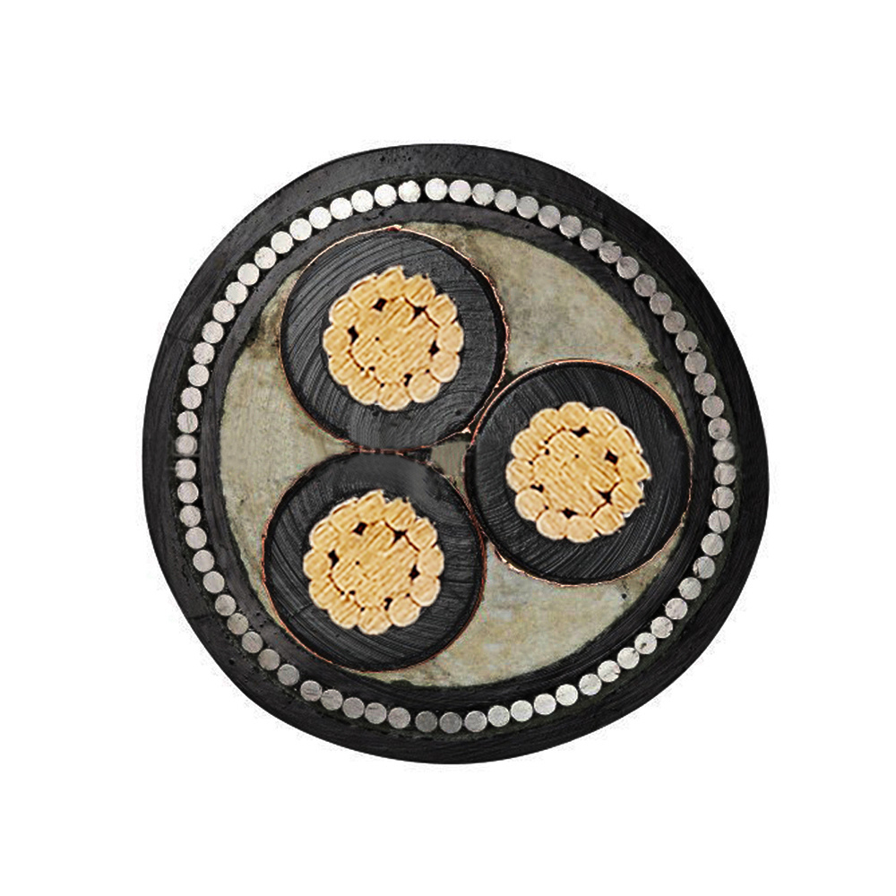 Nyy 3X16mm2 Power Cable Cu PVC 16mm 3core Swa Kabel PVC