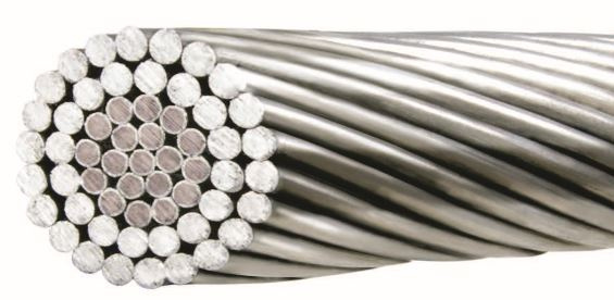 Conducteur en aluminium ACSR/Aw renforcé en acier aluminisé aérien
