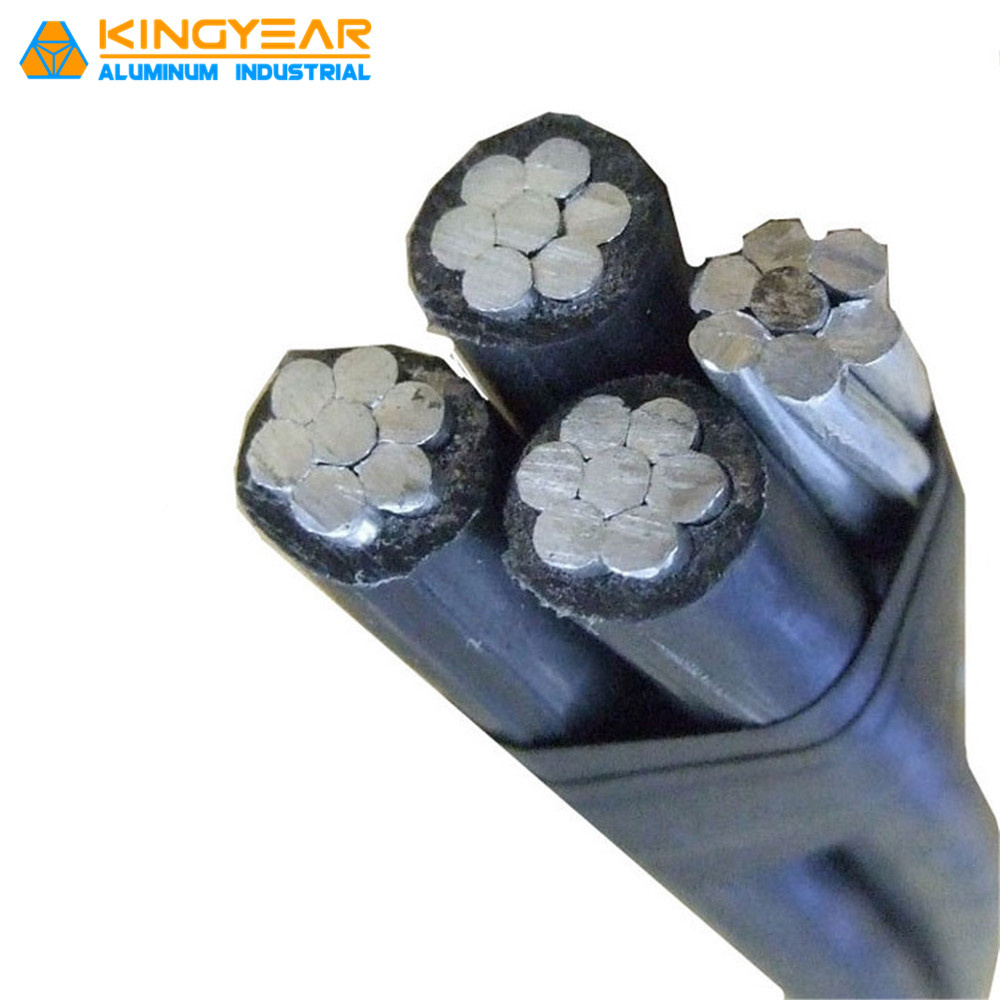 Quadruplex Service Drop Aluminum Conductor Aerial Bundled Cable