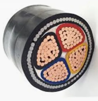 0.6/1kv Low Voltage Underground Copper/Aluminum Conductor XLPE Insulated PVC Sheathed Steel Wire Armoured Power Cable