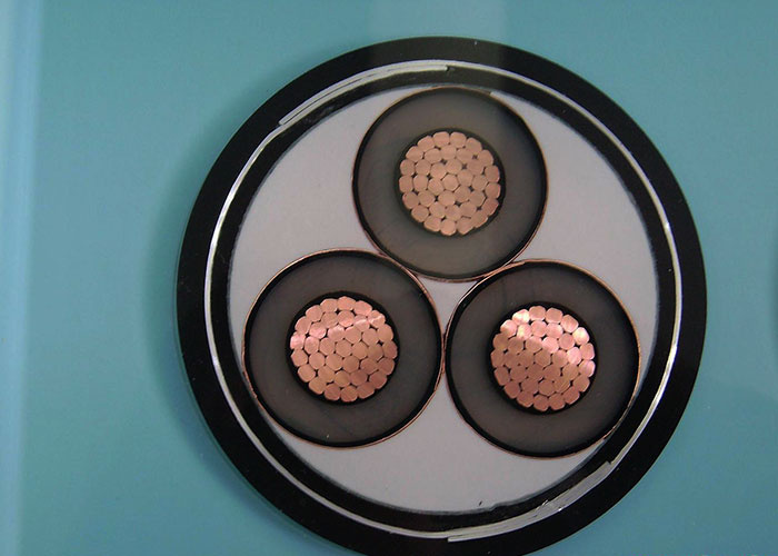 1/3 Core 25-630mm2 Copper Conductor XLPE Insulated PVC Steel Tape Armoured Medium Voltage Power Cable