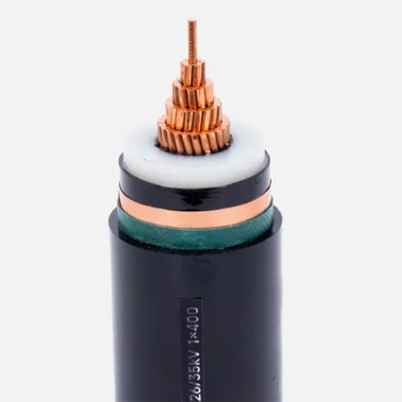 10kv 22kv 11kv 15kv 33kv 3X185mm2 Conducteur en cuivre à moyenne tension isolé en XLPE avec gaine en PVC Yjv32 Câble d′alimentation souterrain armé Swa (36KV Câble)