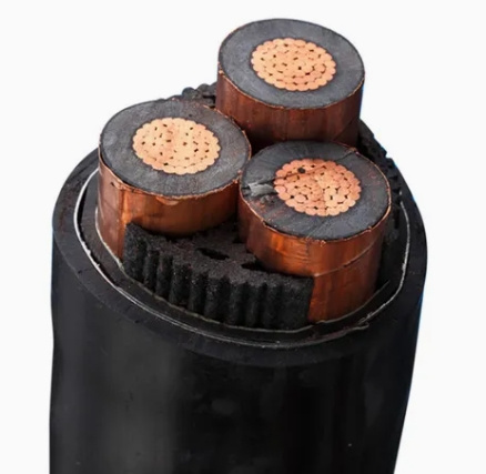 11kv15kv 33kv PVC Sheathd Aluminum PVC XLPE PE Insulated Underground Medium Voltage Mv Power Wire Copper Cable Industrial Armoured Yjv22 Yjv32 Yjv62 Cable