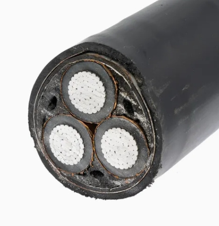 3 Core Aluminum Conductor Medium Voltage Armoured XLPE Insulated Power Cable