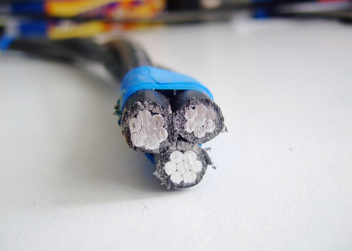 35kv Medium Voltage ABC Cable All Aluminum Conductor XLPE PVC Insulated Overhead Cable
