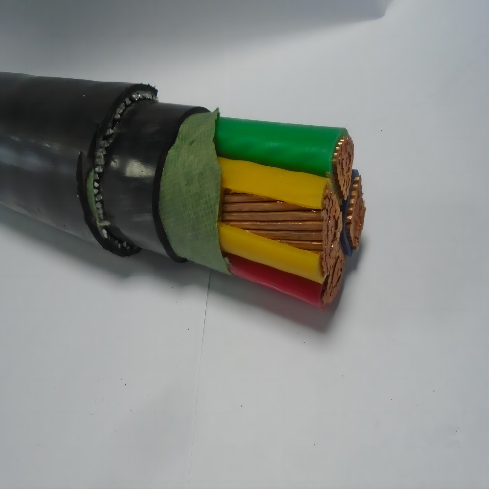 3X185 3X95/3 0.6/1kv Câble électrique armé en cuivre XLPE/PVC isolé 4 cœur 25mm 70mm 16mm Câble de puissance basse tension souterrain