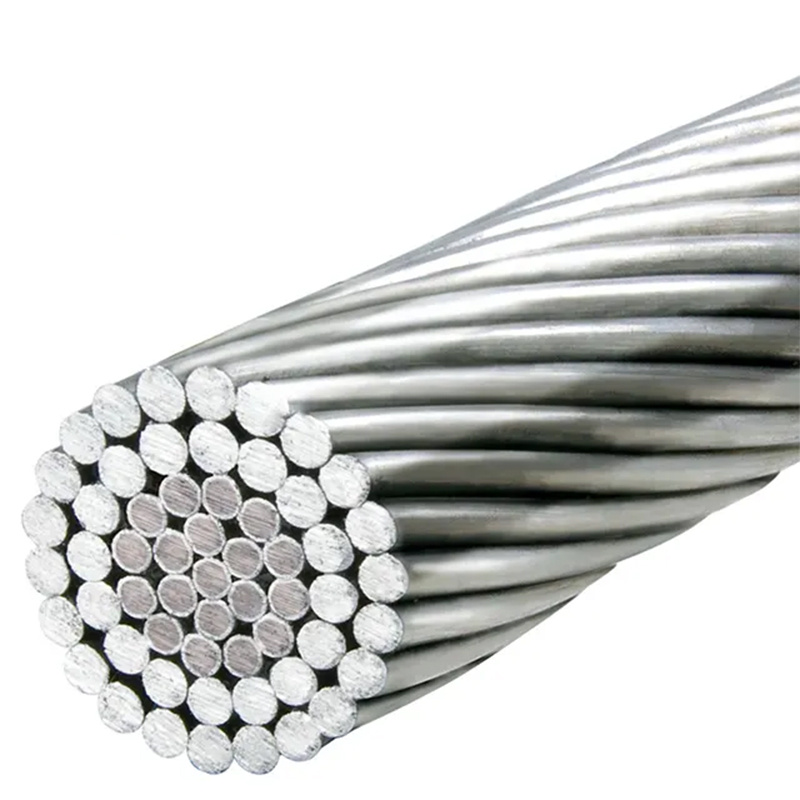 795mcm Conducteur en aluminium renforcé nu norme ASTM Aacsr fil ACSR conducteur de graisse lapin orignal