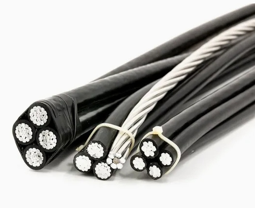 Aluminium Conductor 15kv 25kv 35kv 3 Core Overhead Twisted Medium Voltage ABC Cable