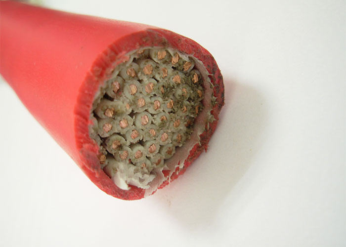 Câble de contrôle avec conducteur en cuivre, isolation en XLPE, armure en fil d′acier et gaine en PVC