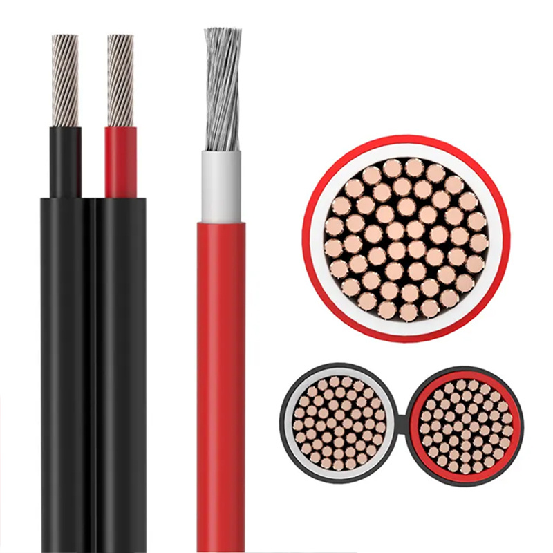 Customized 35mm2 50mm2 UV Resistant Electrical Waterproof Solar Jumper Wire Electric Battery Cable Solar Cable