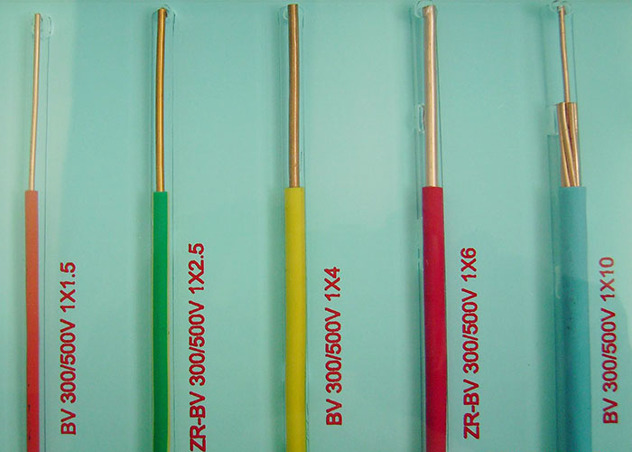 Flexible Solid Stranded Copper Aluminium Conductor PVC Insulated Hook up Building Electric Wire for House Wiring