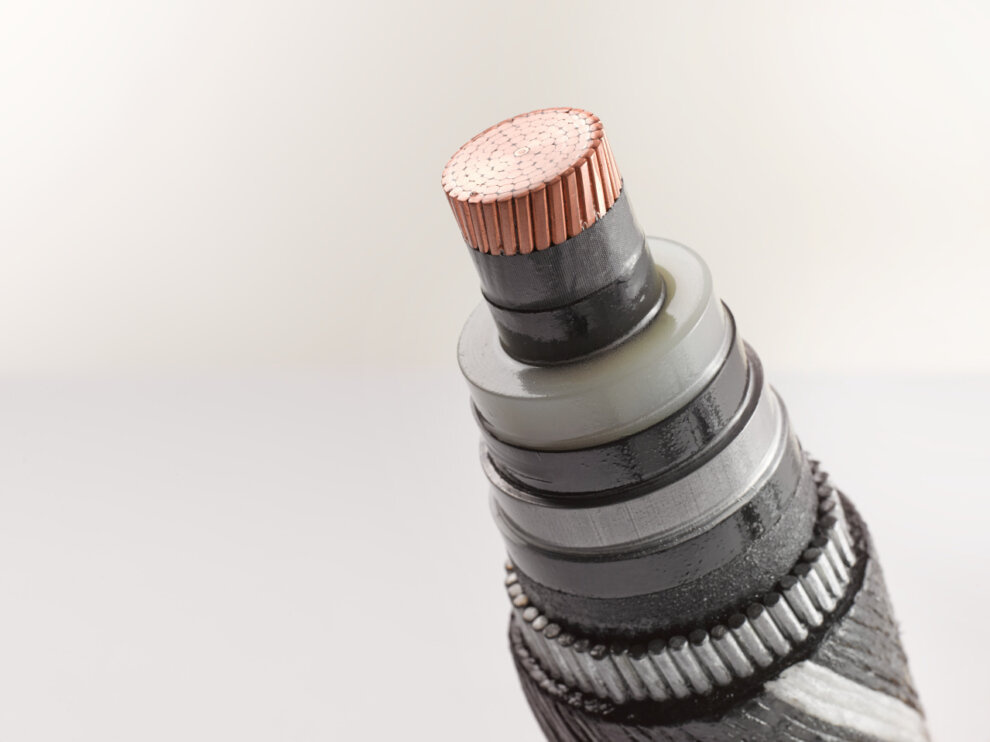 Chargeur de puissance EV isolé XLPE haute tension câble électrique en cuivre