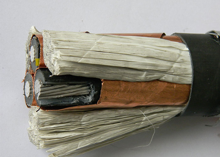 Medium Voltage Copper Conductor Steel Wire Armoured 3X150 Power Cable