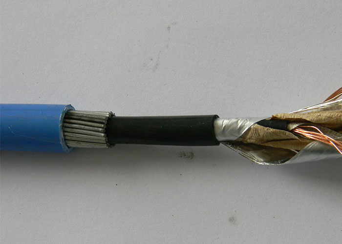 Cabo de cobre isolado em XLPE retardante de chama com múltiplos pares de fios torcidos para equipamentos de instrumentação e automação