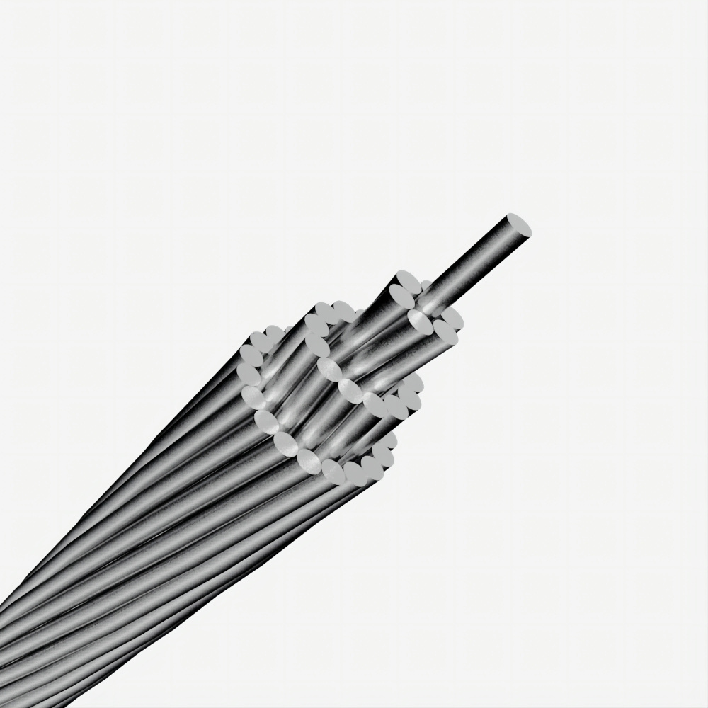 Overhead Line Power Transmission Bare All Aluminum Alloy Conductor AAAC