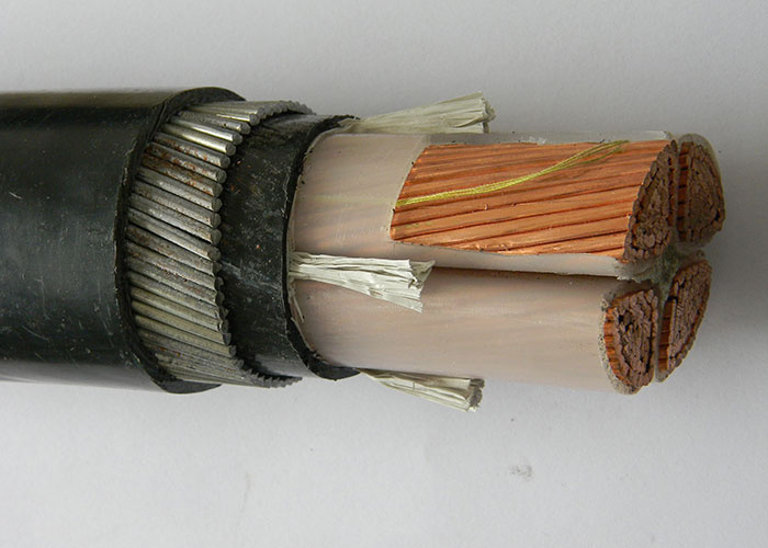 Chine Câble d′alimentation basse tension en cuivre à âme en cuivre isolée XLPE gainée de PVC 0.6/1kv Câble d′alimentation en fer pour usage industriel fabrication et fournisseur