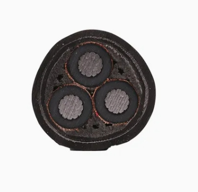 Câble électrique de puissance premium à moyenne tension en aluminium/XLPE/PVC pour applications industrielles