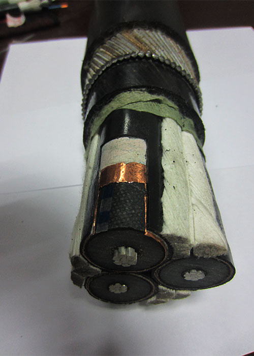 Single Conductors Paralleled Cross-Linked Polyethylene Insulated Linear Medium Voltage Power Cable