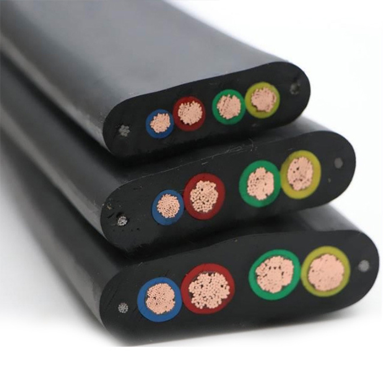 Cabo de Viagem Elétrico Plano de Baixa Tensão Multicore PVC