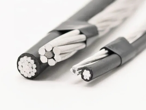 XLPE Insulation ABC Aerial Bundled Conductor Service Drop Cable 4mm2 Four Cores Aluminium Overhead Transmission Line Cable