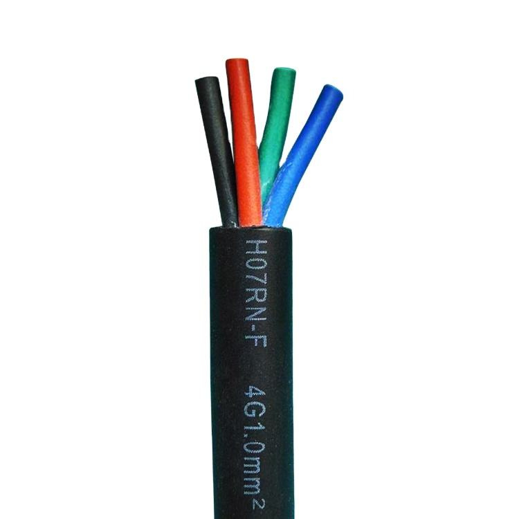 1.5mm 2.5mm 4mm Heavy Duty Electric Silicone Rubber Sheath High Temperture Resistant Cable