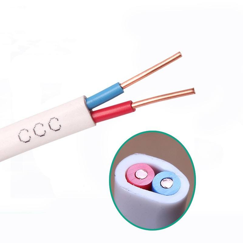 1.5mm2 2.5mm2 Câble en cuivre flexible 300/500V Câbles à cœur isolé en PVC fils électriques blancs