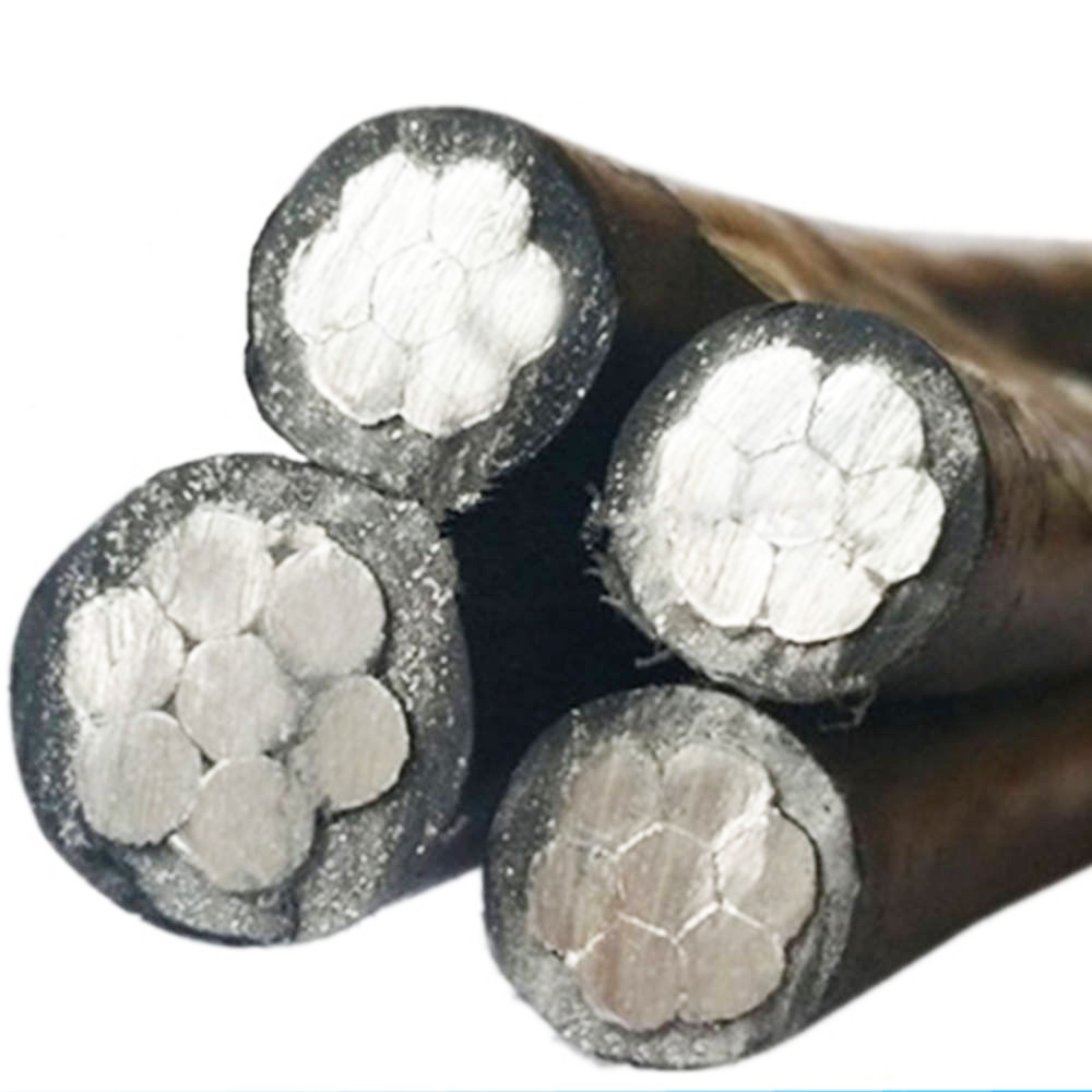 1X54.6 RM + 2X35 RM + 1X16 RM XLPE Insulation Aerial Bundled Cables ABC Cable